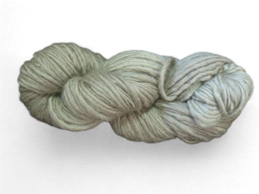 Chinchilla merino wool yarn, handspun and hand-dyed, worsted weight, one ply, perfect for knitting and crochet projects.