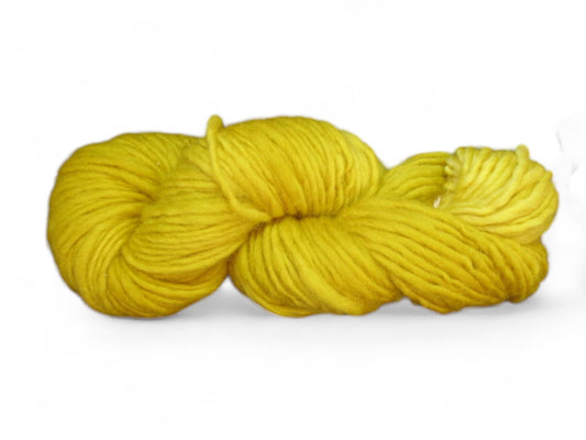 Handcrafted Yarn - Wool Spun - Hand-Dyed - Nugget Gold