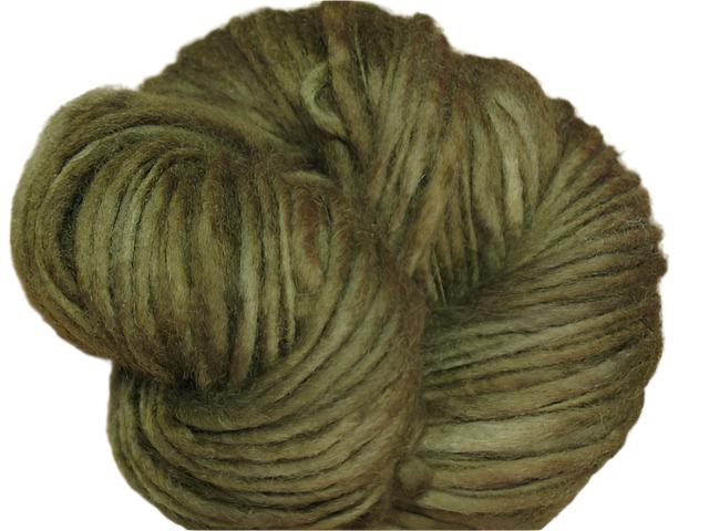 Close-up view of wool yarn