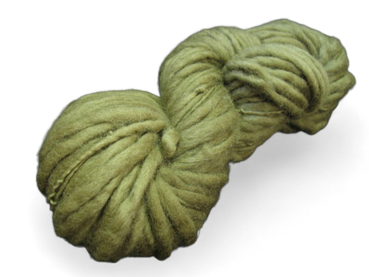 HANDSPUN WOOL l Skin Safe l Merino l Bulky l Color Olive