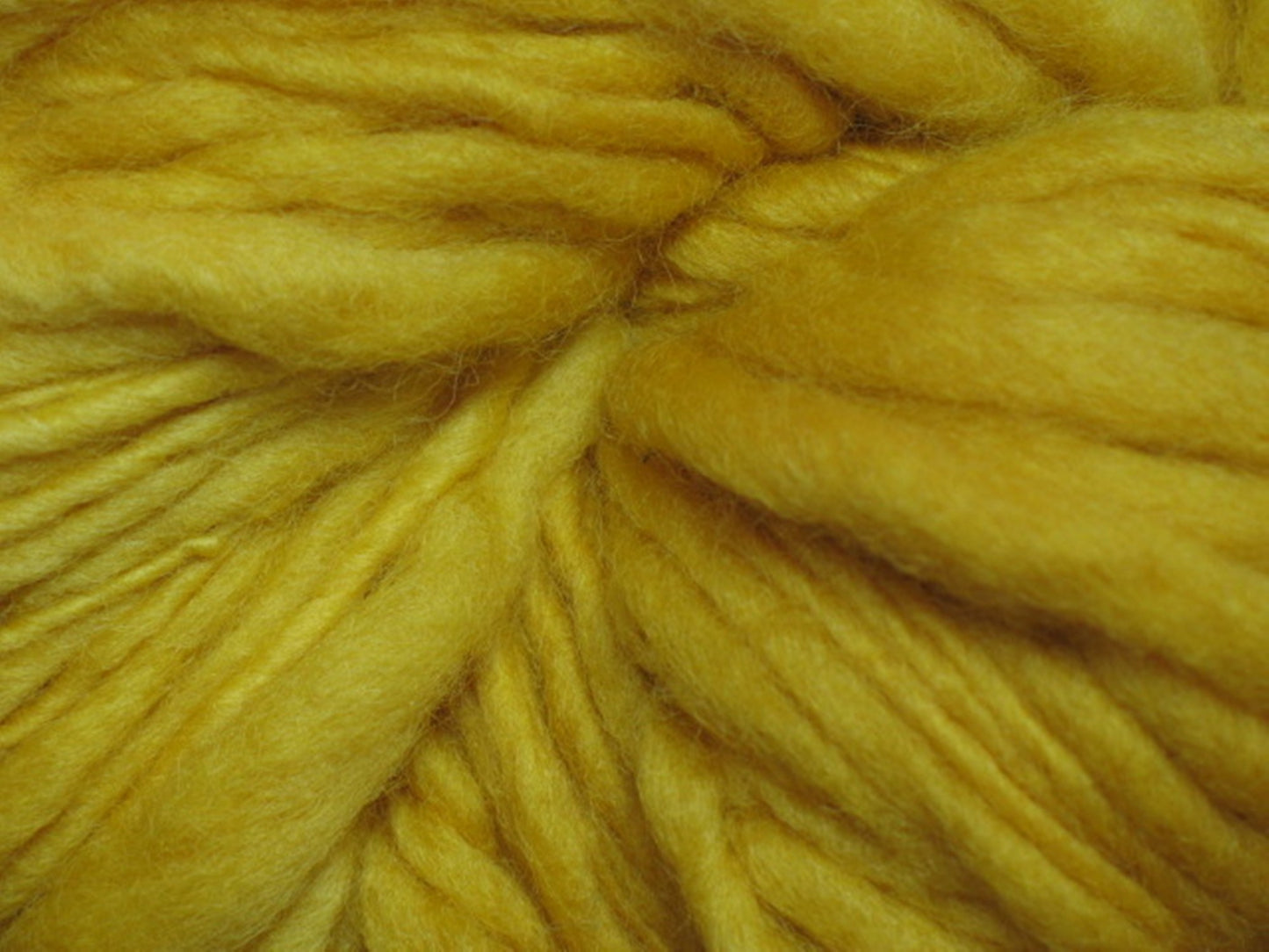 Merino Wool Yarn l HANDCRAFTED l Bulky l Sunflower (1 skein)