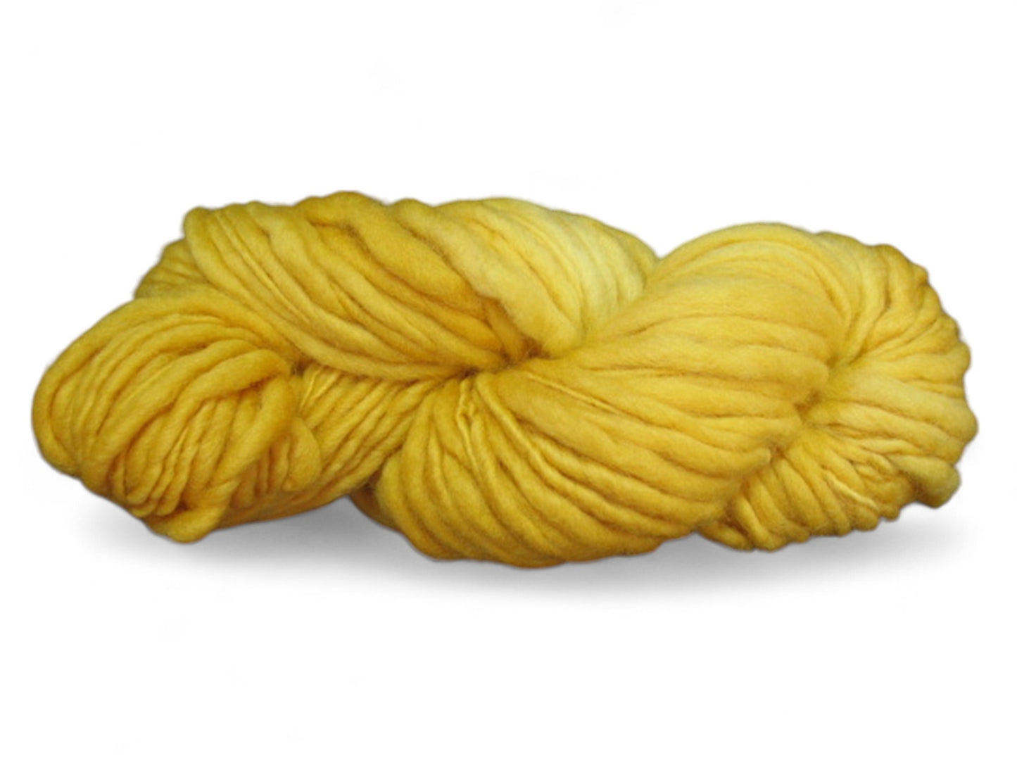 Merino Wool Yarn l HANDCRAFTED l Bulky l Sunflower (1 skein)