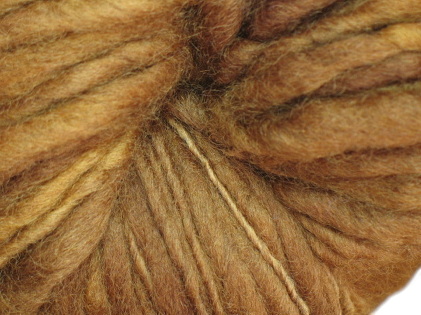 HANDSPUN WOOL l Skin Safe l Bulky l Color Brown Cigar