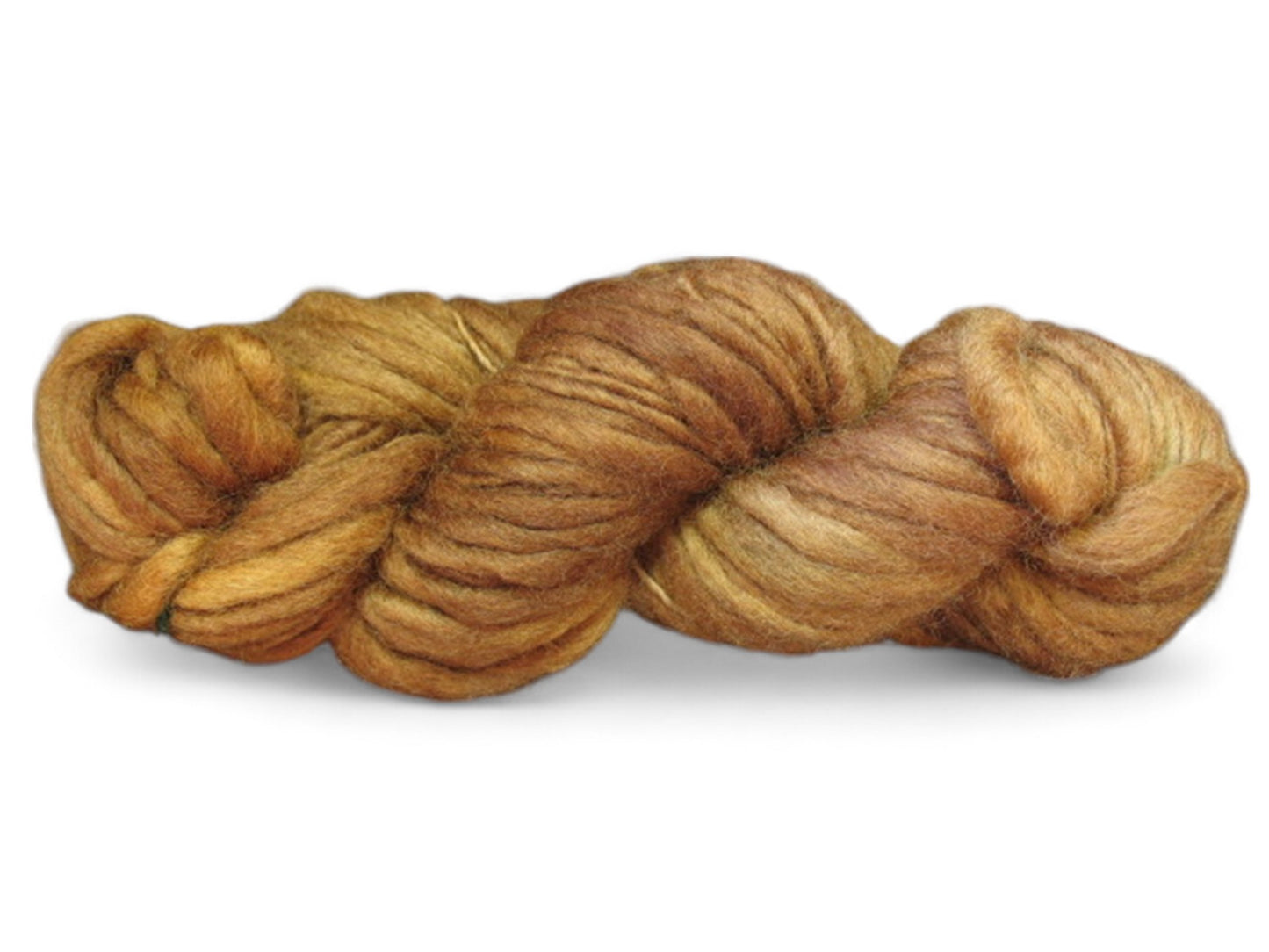 HANDSPUN WOOL l Skin Safe l Bulky l Color Brown Cigar