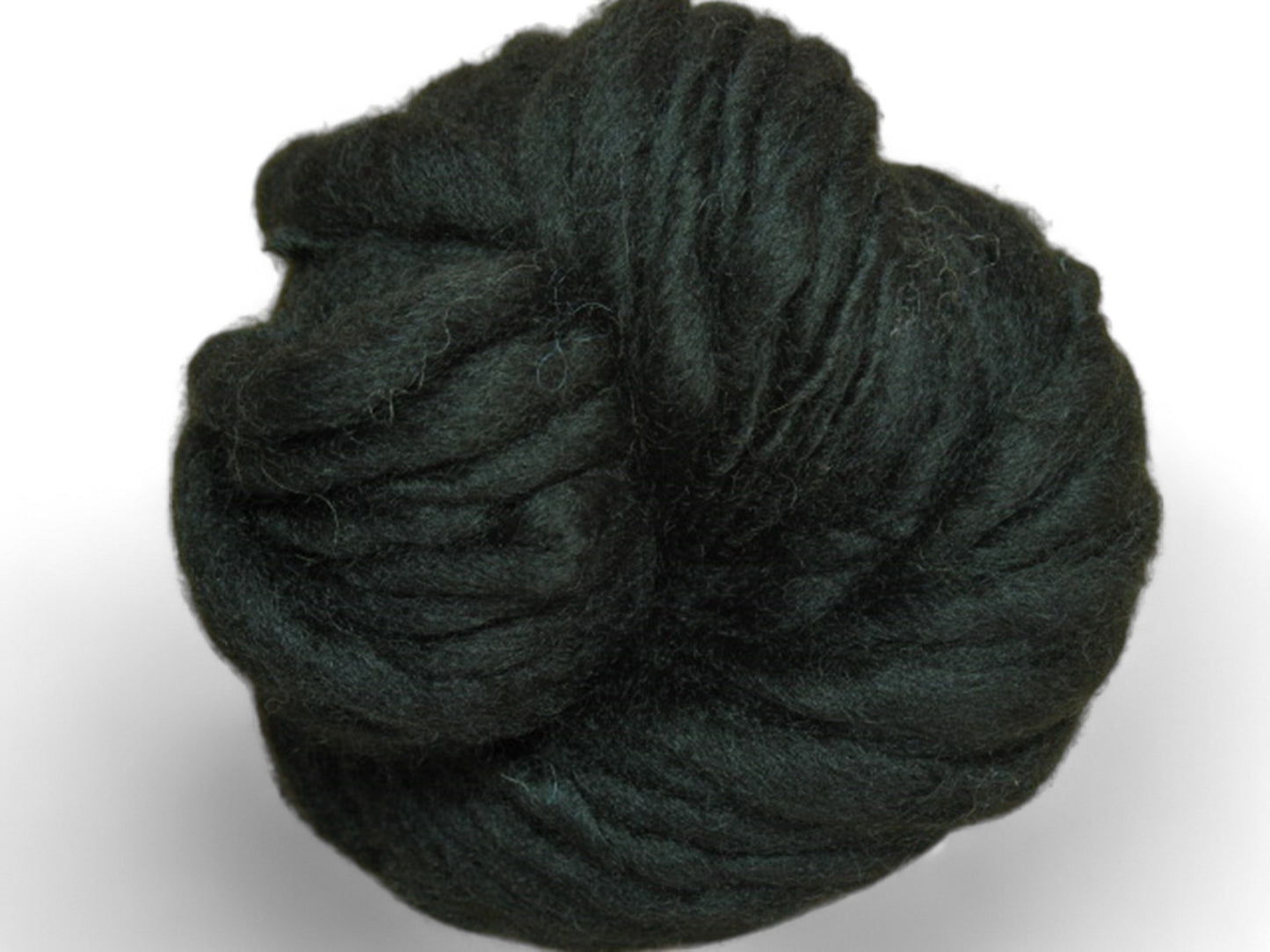 Handspun on Merino Wool Yarn l Hand Dyed l Marbled Black